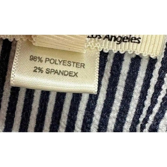 Monteau Navy Blue Striped Top - Picture 6 of 6